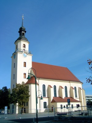 Stadtkirche Forst um 2008