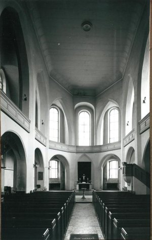 Stadtkirche Forst Innen um 1960