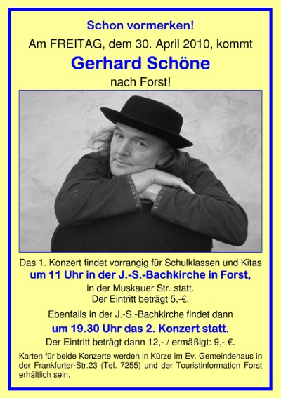 Gerhard Schöne in Forst