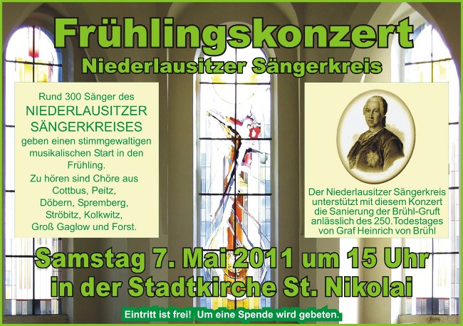 Frühlingskonzert in der Forster Stadtkirche