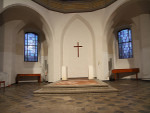 Altarumbau in der Forster Stadtkirche