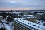 Winterfotos der Forster Stadtkirche