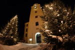 Winterstimmung an der Forster Stadtkirche