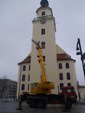 Glockenreparatur an der Forster Stadtkirche