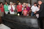 Präsentation des restaurierten Brühl-Sarg in der Forster Stadtkirche