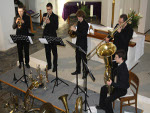 Cottbuser Brass Connection begeistert in der Forster Stadtkirche