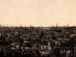Panorama von Forst um 1880