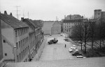 Blick über den Friedrichplatz um 1970