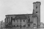 Nordansicht der Stadtkirche um 1950