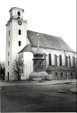 Forster Stadtkirche 1992 kurz vor der Aufhebung der Turmhaube