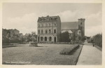 Blick vom Lindenplatz zur Forster Stadtkirche