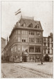 Links neben der Stadtkirche das Kaufhaus Löenstein