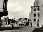 Blick aus der Cottbuser Straße in die Mühlenstraße um 1950